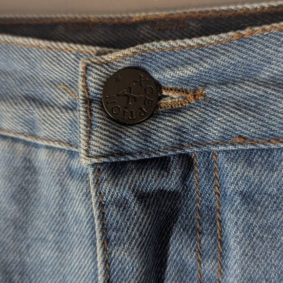 Vintage Xception Denim High Rise Cut Off Jean Shorts - Picture 4 of 8